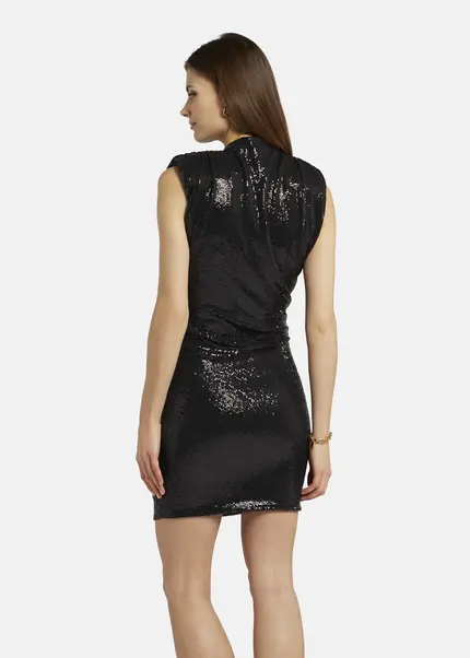 Nicowa Mini dress with shoulder pads - NOCIWA in Blackarticle number NC9A1401019E-088 Letzte 3 Tage