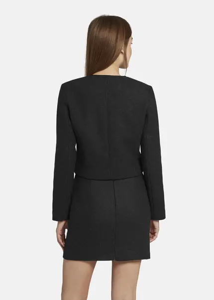 Nicowa Wool jacket with pockets - LANEVIA in ANTHRACITEarticle number NC9A22803038E-007 Bis zu 60% Rabatt
