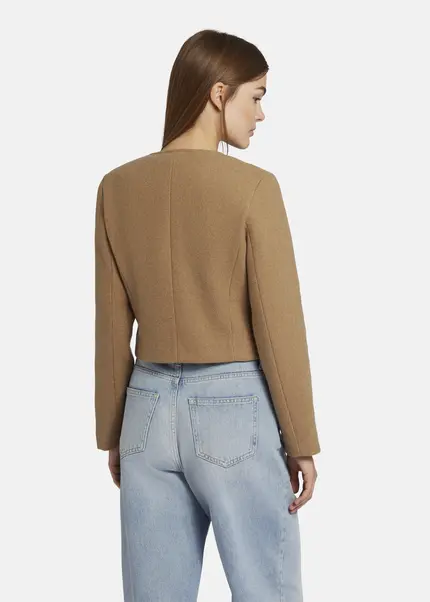 Nicowa Wool jacket with pockets - LANEVIA in BEIGEarticle number NC9A22803010E-138 Bis zu 65% Rabatt