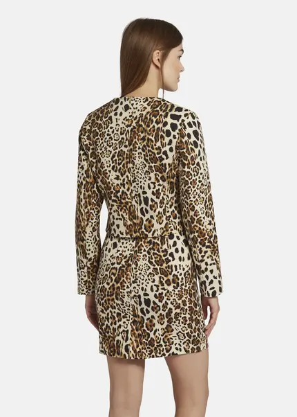 Nicowa Boxy Leo jacket - NICEO in BLACK LEOarticle number NC9A22803017E-151 Discount Store für neue Produkte