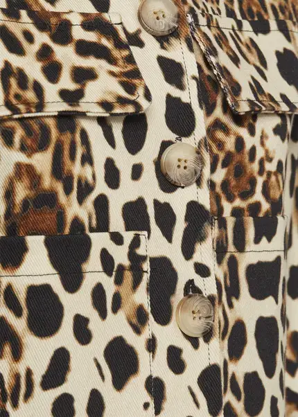 Nicowa Boxy Leo jacket - NICEO in BLACK LEOarticle number NC9A22803017E-151 Discount Store für neue Produkte