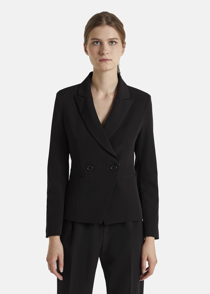 Nicowa Classic business blazer CLERONA in BLACKarticle number NC7A22011019E-002 Fabrikladen