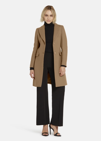 Nicowa Classic wool coat - CAPPOWA in CAMELarticle number NC8A22402022E-101 2025