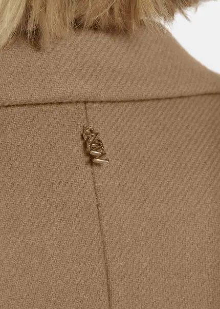 Nicowa Classic wool coat - CAPPOWA in CAMELarticle number NC8A22402022E-101 2025