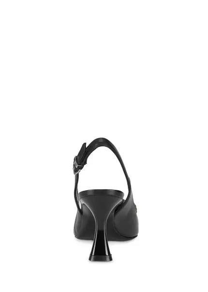 Nicowa Flower-adorned slingback pumps FLONAWIA in BLACKarticle number NC9A12702019E-002 im Angebot