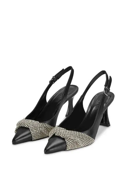 Nicowa Embellished slingback pumps COSIMALA in BLACKarticle number NC9A12701019E-002 Meist gekauft