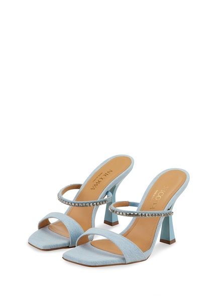 Nicowa Sandals with gemstones - VEROSIO 95 in Denimarticle number NC8A18008025E-005 Großer Ausverkauf