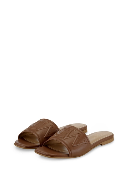 Nicowa Monogram slide sandals - LAUREWI NCW in Brownarticle number NC8A18003027E-151 Preisnachlass