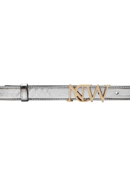 Nicowa Monogram Belt CIALONI NCW in SILVERarticle number NC8A21101031E-088 Cyber Monday