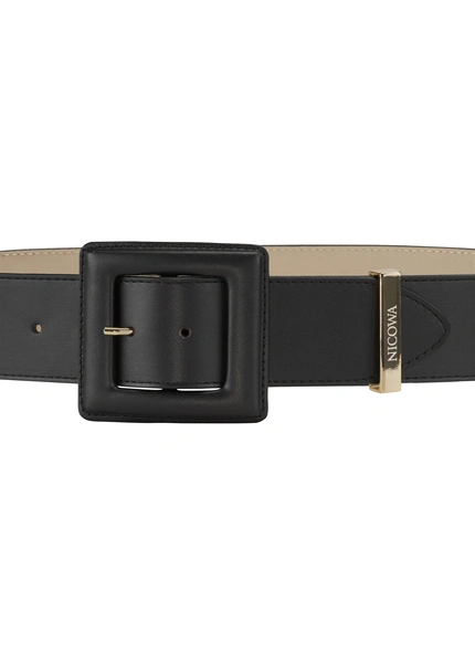Nicowa Medium-width leather belt DOLCEWA in BLACKarticle number NC7A21102019E-002 Bestseller