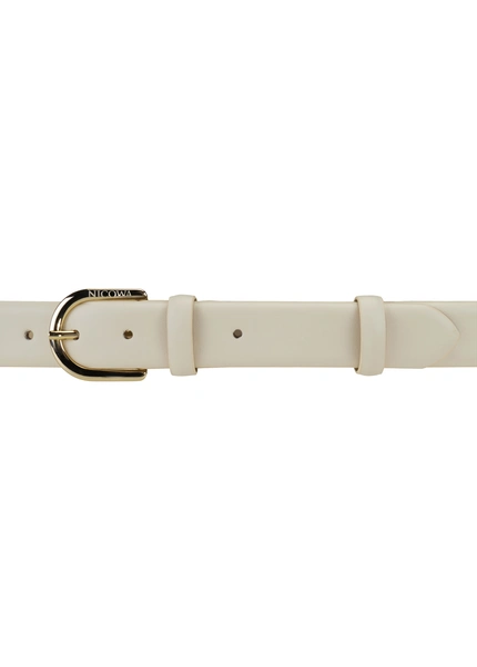 Nicowa Classic leather belt - COLANI in CREAMarticle number NC7A21101012E-072 Tägliche Deals