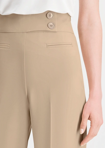 Nicowa Twill Marlene trousers - COREANA in beigearticle number NC8A22002022E-138 Riesige Ersparnisse