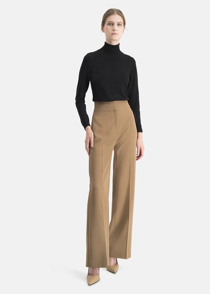Nicowa Classic wide-leg trousers CORINO in BEIGEarticle number NC7A24013019E-138 Kostenlose Rückgabe