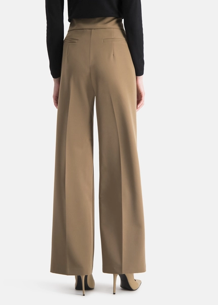 Nicowa Classic wide-leg trousers CORINO in BEIGEarticle number NC7A24013019E-138 Kostenlose Rückgabe