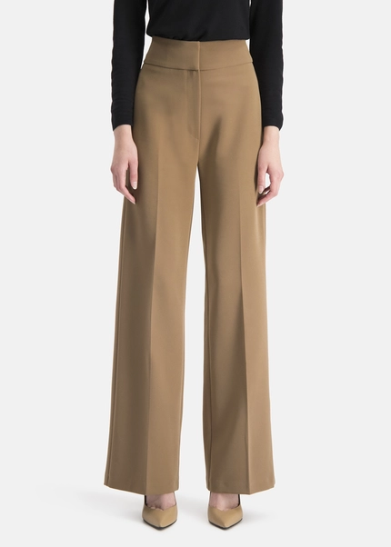 Nicowa Classic wide-leg trousers CORINO in BEIGEarticle number NC7A24013019E-138 Kostenlose Rückgabe