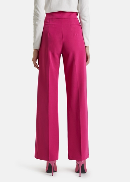 Nicowa Classic wide-leg trousers CORINO in PINKarticle number NC7A24012019E-139 Begrenzte Freigabe