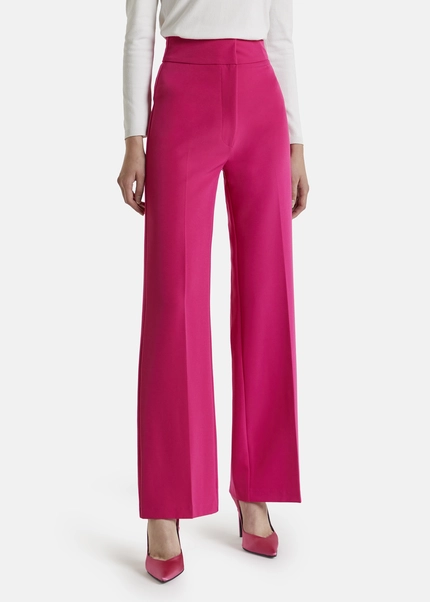 Nicowa Classic wide-leg trousers CORINO in PINKarticle number NC7A24012019E-139 Begrenzte Freigabe