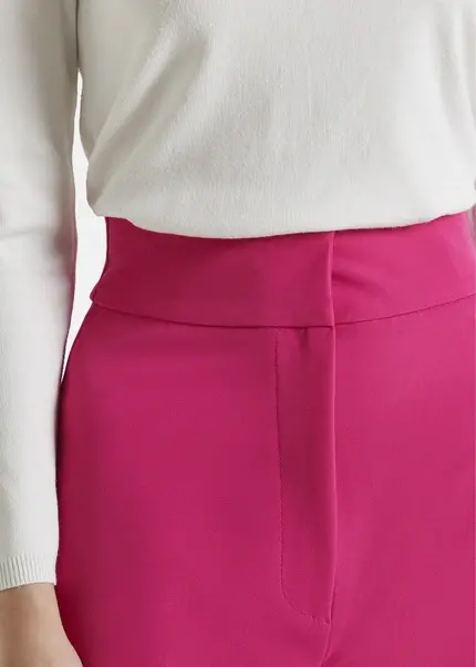 Nicowa Classic wide-leg trousers CORINO in PINKarticle number NC7A24012019E-139 Begrenzte Freigabe