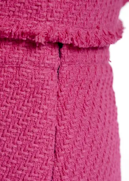 Nicowa Simple bouclé mini skirt- LANITO in PINKarticle number NC7A32015044E-139 Zeitbegrenzte Promotion