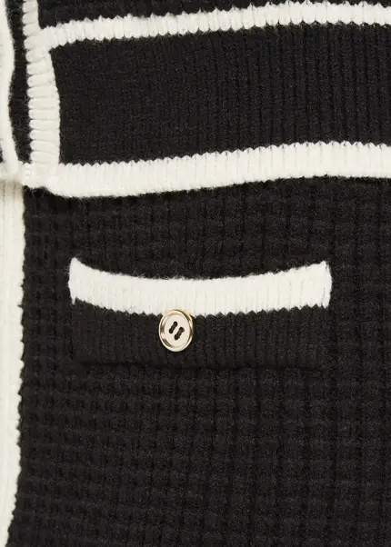 Nicowa Mini knit skirt - ANELIWO in BLACKarticle number NC8A22103019E-002 Bis zu 65% Rabatt