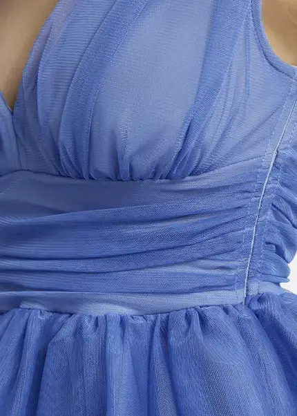 Nicowa Tulle mini dress - STELLOWA in bluearticle number NC9A1400325E-025 Fabrikladen