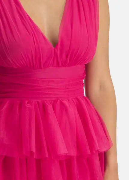 Nicowa Tulle mini dress - STELLOWA in PINKarticle number NC7A12030044E-139 Speichern exportieren