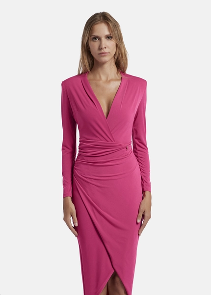 Nicowa Draped midi dress - MICIMA in pinkarticle number NC8A22004044E-139 Blitzverkäufe