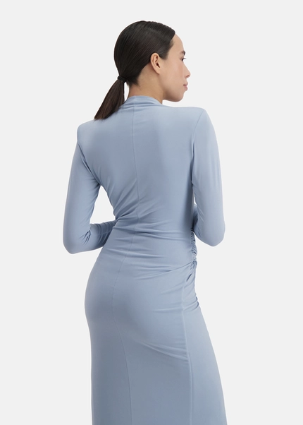Nicowa Draped midi dress - MICIMA in LIGHTBLUEarticle number NC8A12003025E-019 Limitierter Zeitrabatt