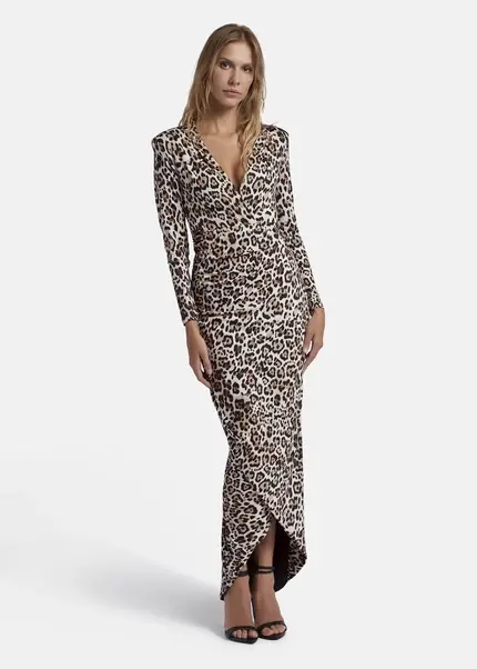 Nicowa Draped maxi dress - MICIMA in CREAMarticle number NC8A22006017E-072 Fabrikpreis