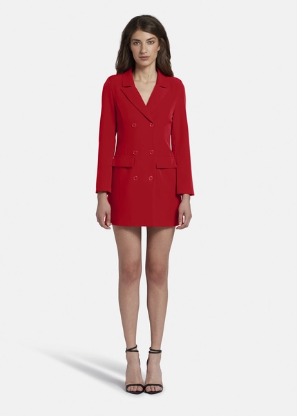 Nicowa Classic blazer dress with gold-coloured buttons - MONIWA in REDarticle number NC6A52011014E-047 Günstig kaufen