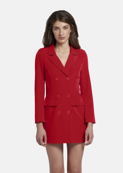 Nicowa Classic blazer dress with gold-coloured buttons - MONIWA in REDarticle number NC6A52011014E-047 Günstig kaufen