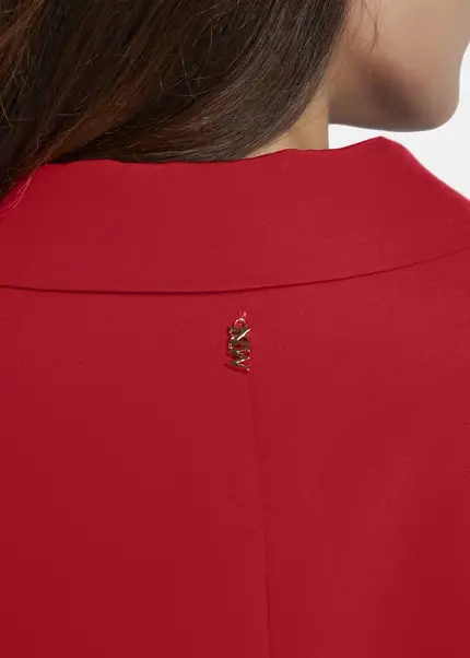 Nicowa Classic blazer dress with gold-coloured buttons - MONIWA in REDarticle number NC6A52011014E-047 Günstig kaufen