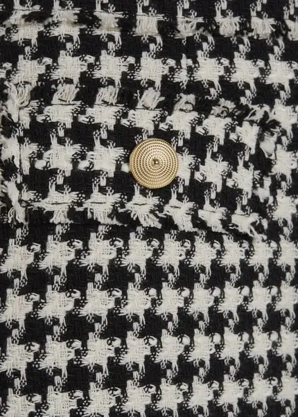 Nicowa Sheath bouclé dress VANTREA in BLACK MULTICOLORarticle number NC8A22509019E-002 Großer Ausverkauf