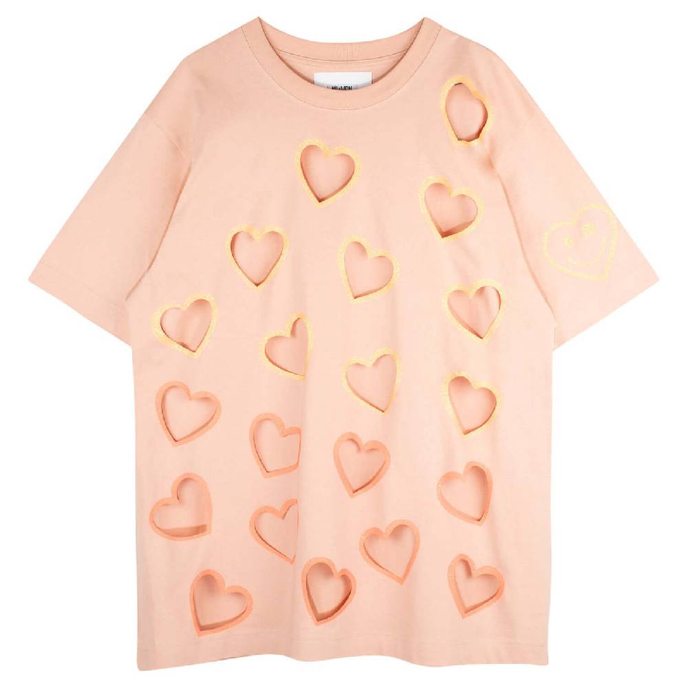 NIL+MON Oversize Tee "Flying Hearts" Hotsell
