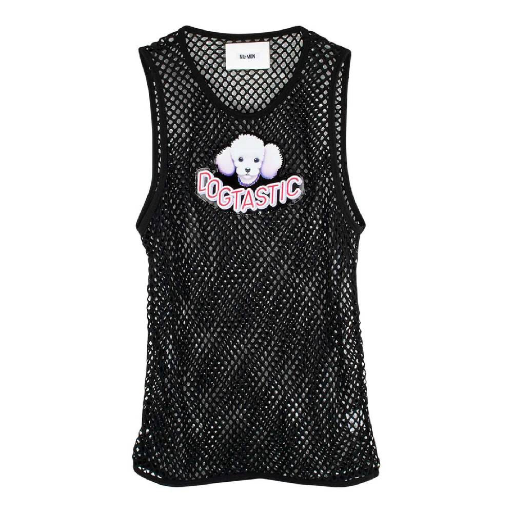 NIL+MON Mesh Tank "Dogtastic" Blitzverkäufe