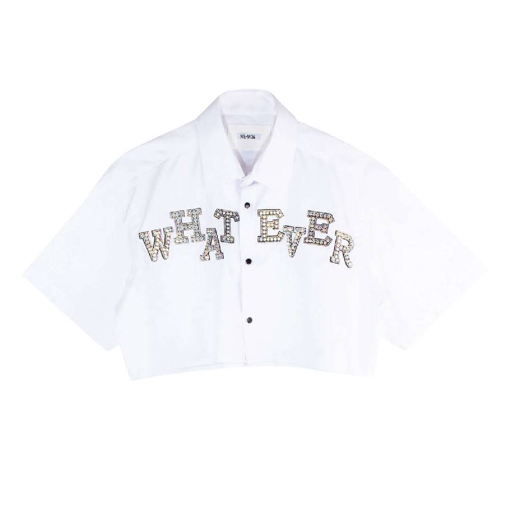NIL+MON Crop Shirt "Whatever" Limitierter Zeitrabatt