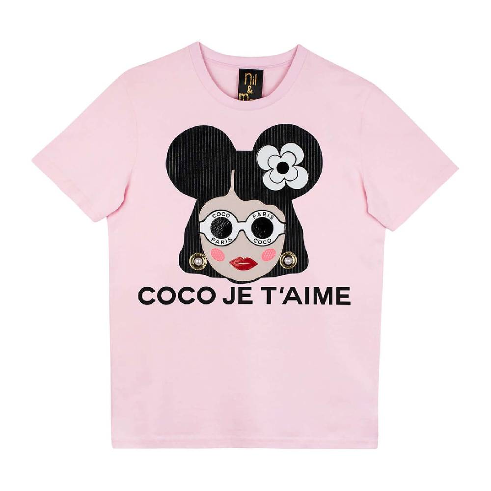 NIL+MON T-Shirt "Coco Je" Flash Sale