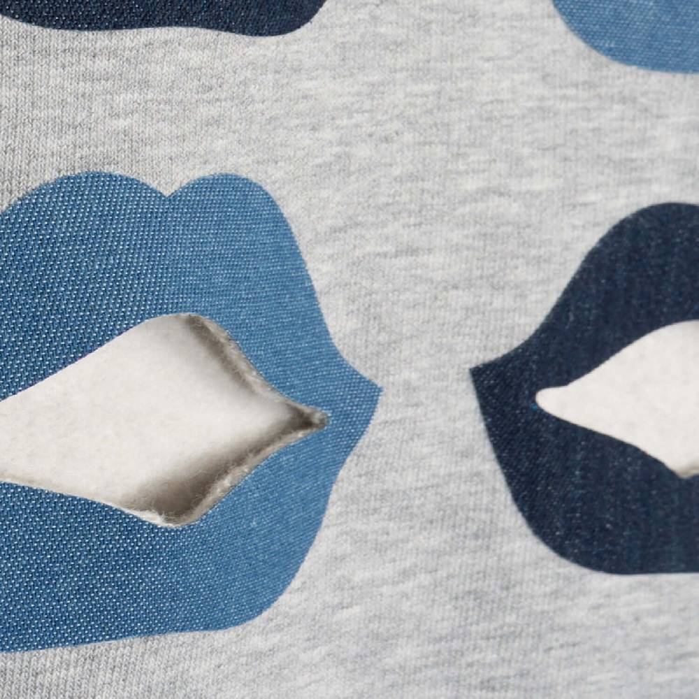 NIL+MON Sweatshirt "Denim Lips" Kauf eins, bekomm eins gratis
