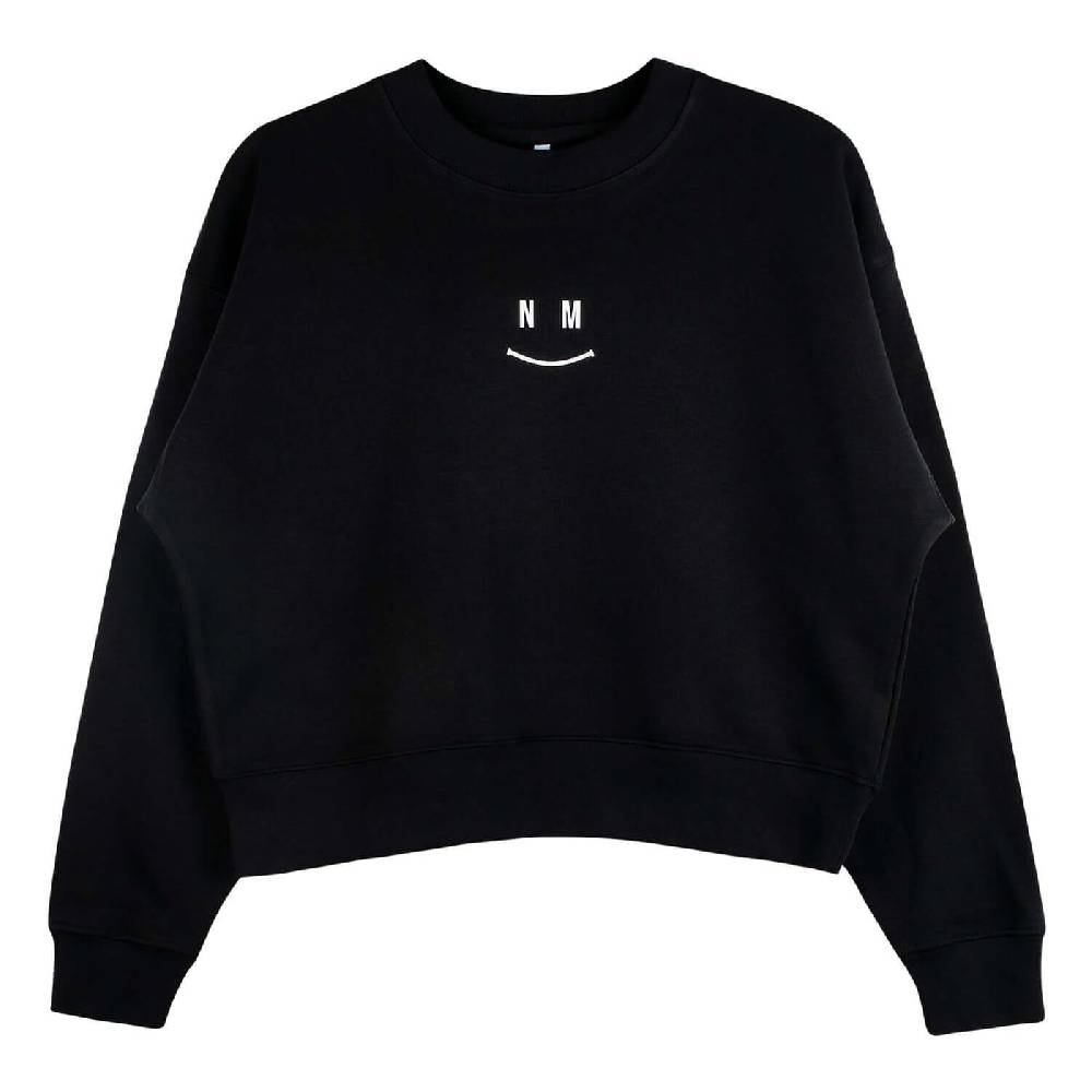 NIL+MON Crop Sweatshirt "Smile" Letzter Tag