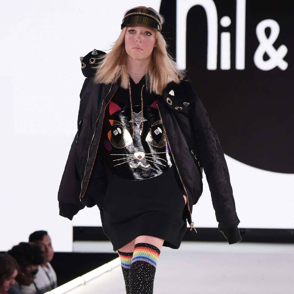 NIL+MON Sweatshirt "Cat Noir" Bis zu 60% Rabatt