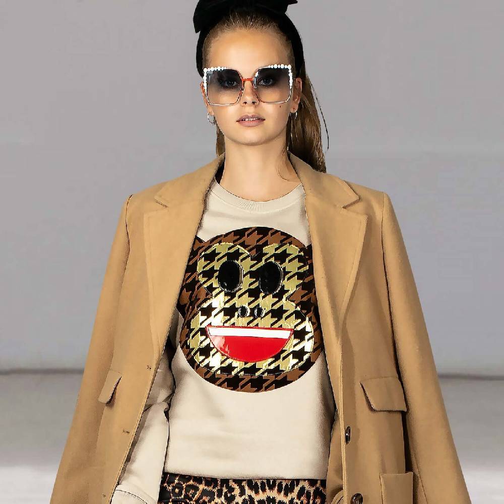 NIL+MON Sweatshirt "Monkey" Super Rabatt