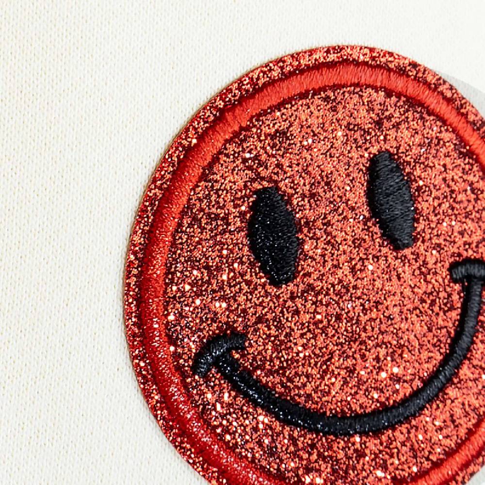 NIL+MON Crop Hoodie "Smiles" Online