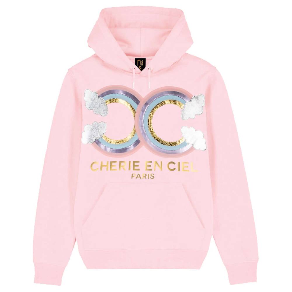 NIL+MON Hoodie "Cherie en Ciel" Meist gekauft