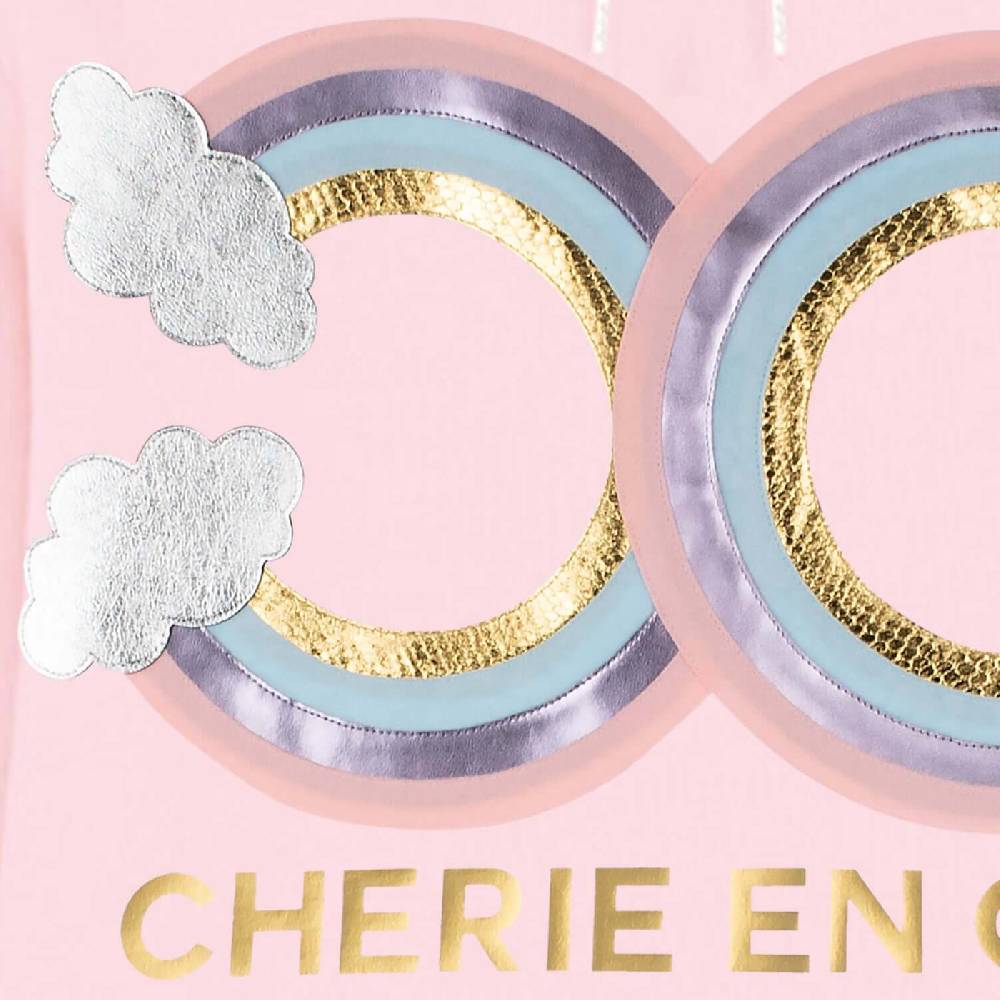 NIL+MON Hoodie "Cherie en Ciel" Meist gekauft