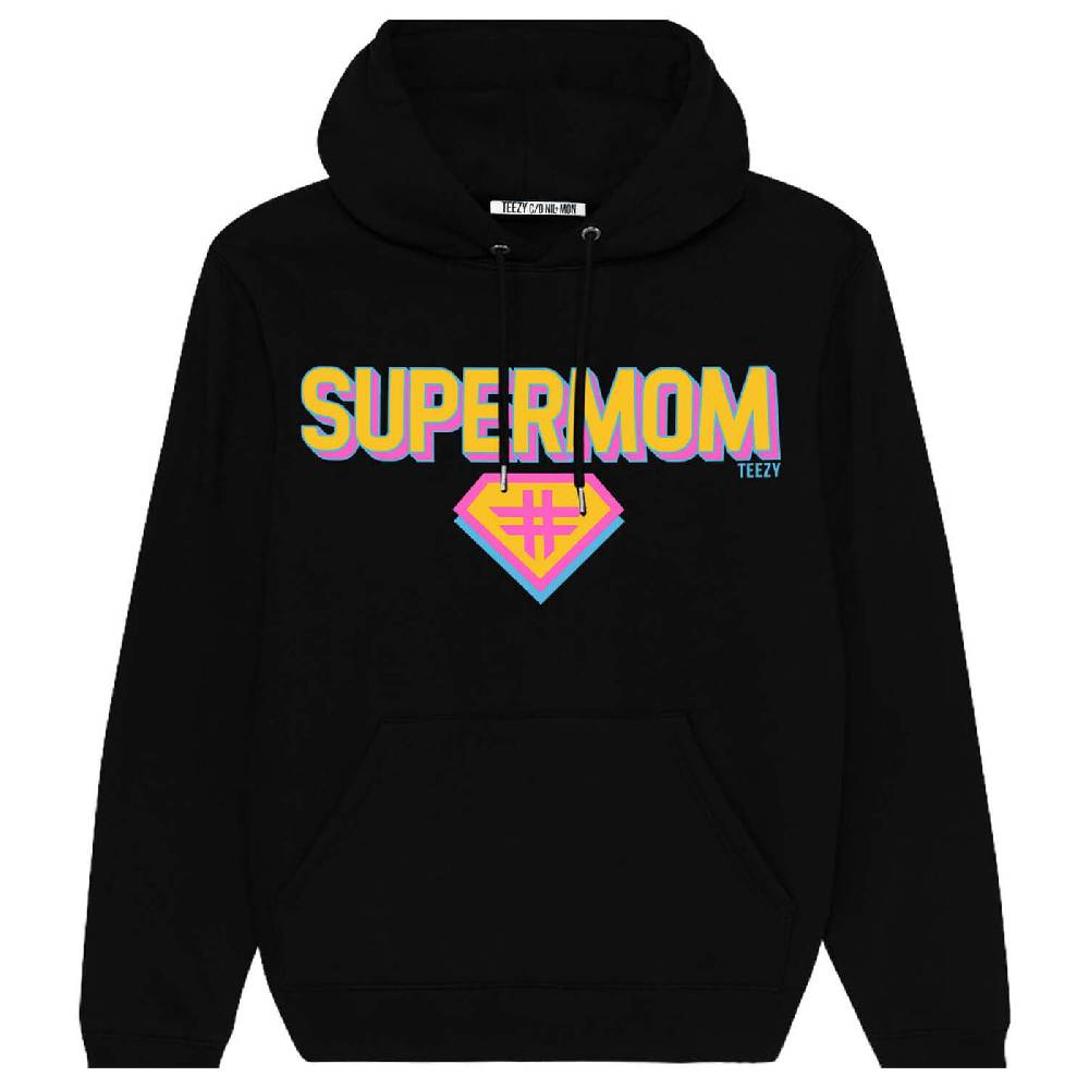 NIL+MON Hoodie "TZ Supermom" Limitierter Zeitrabatt