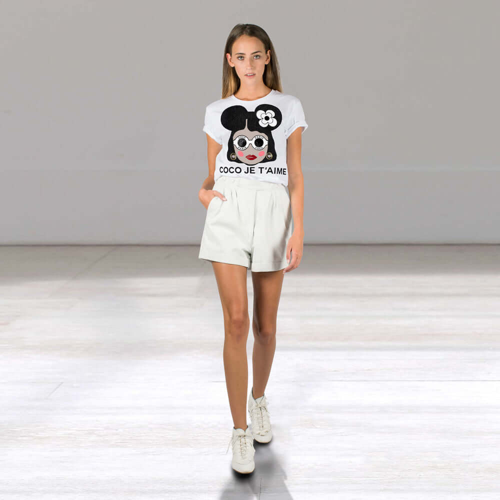 NIL+MON T-Shirt "Coco Je" Letzte 3 Tage