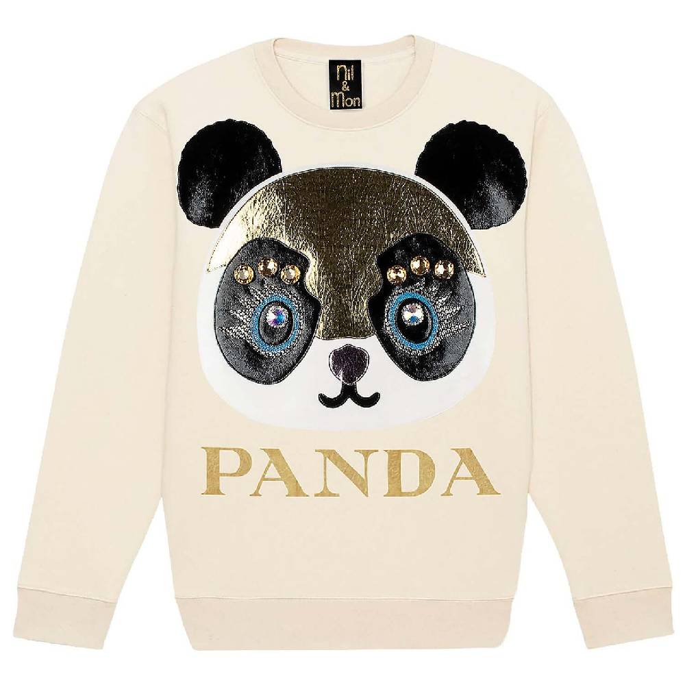 NIL+MON Sweatshirt "Panda" Neueste Stile
