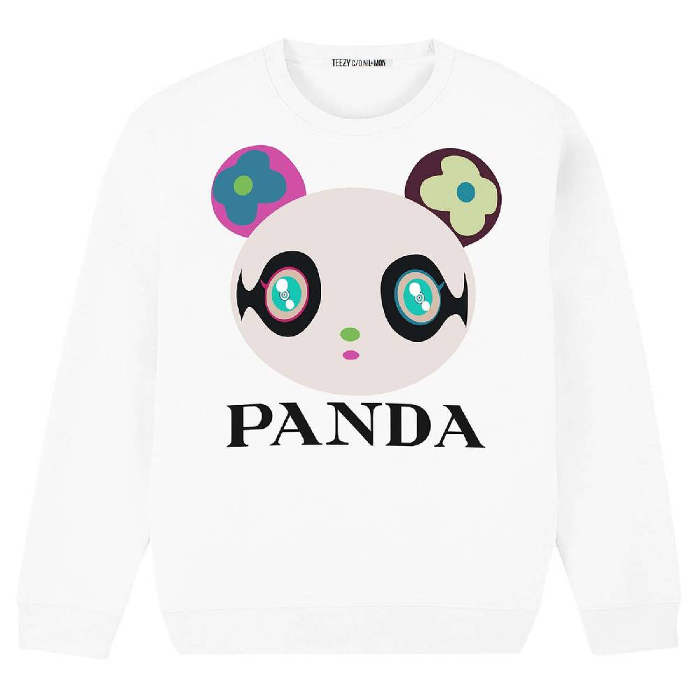 NIL+MON Sweatshirt "TZ Panda" Discount Store für neue Produkte