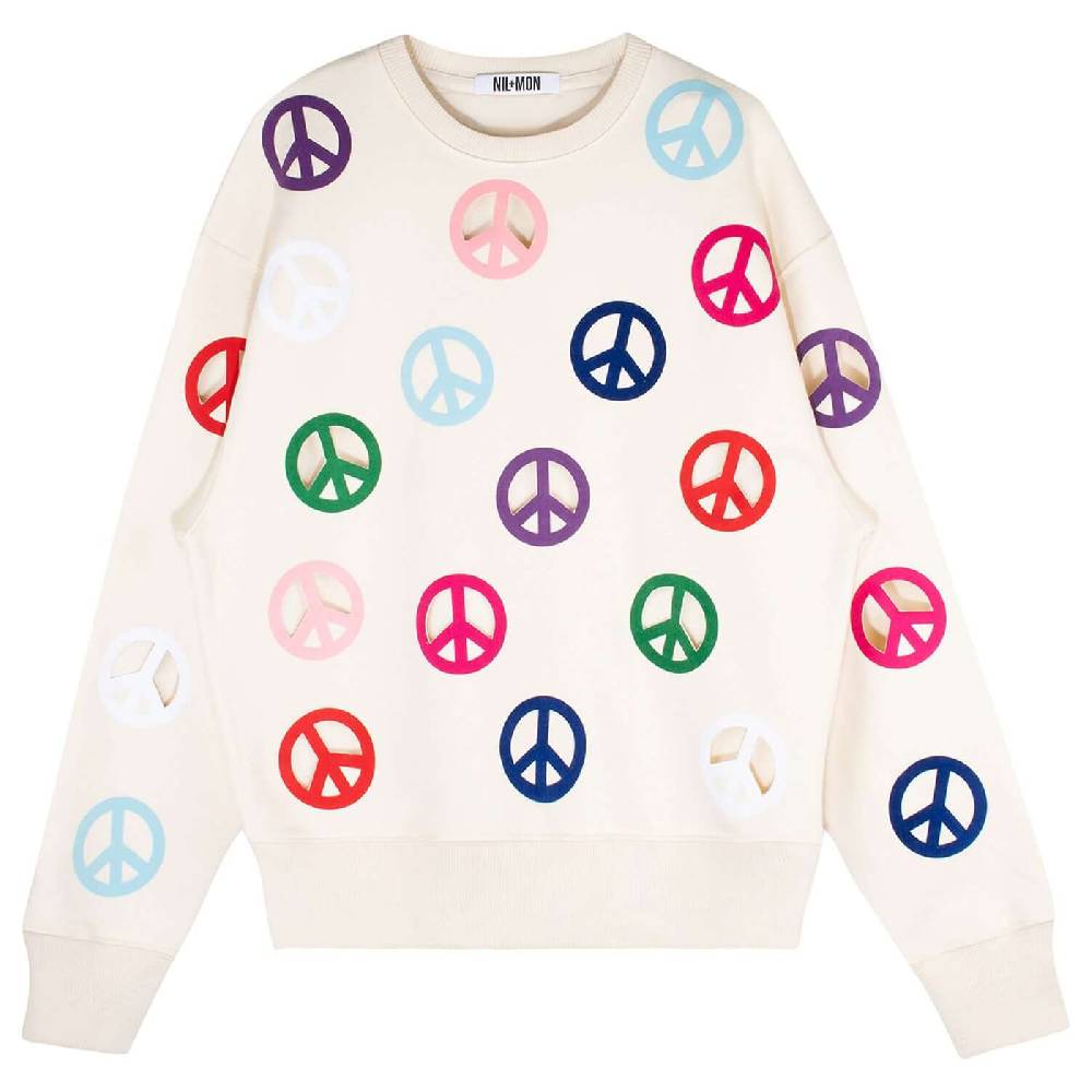 NIL+MON Oversize Sweat "Peace" Fabrikladen