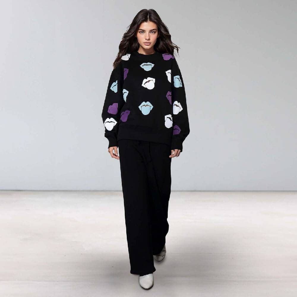 NIL+MON Oversize Sweat "Rock" Outlet